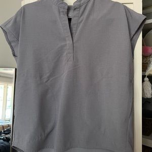 Figs Dark Space Gray Scrub Set